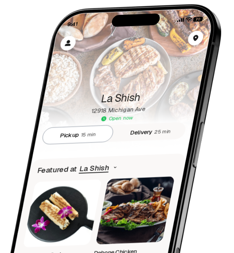 La Shish app preview