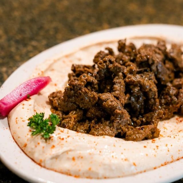 Meat & Hummus.