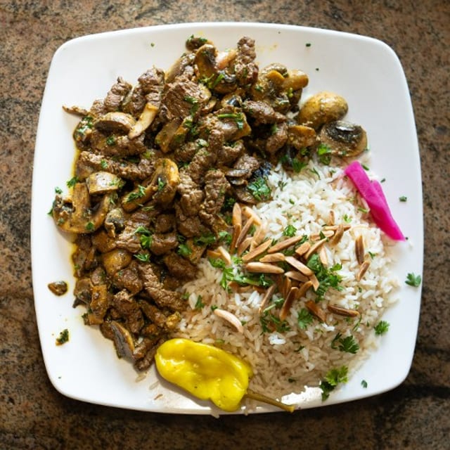 Meat & Mushroom.