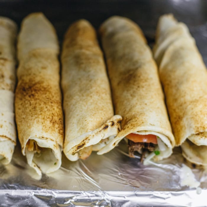 Shish Kabob Sandwich.