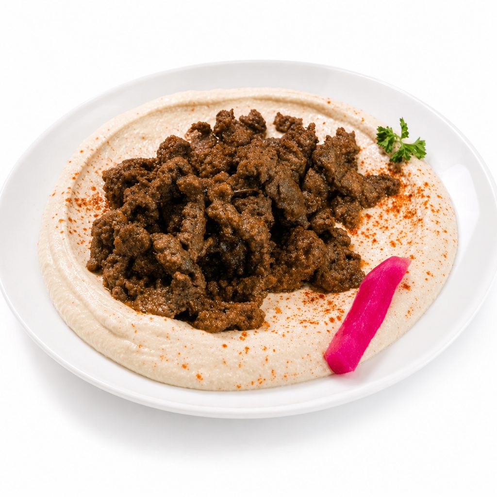 Meat & Hummus App.