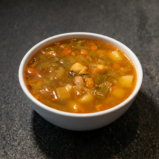Chicken Veggie Soup.