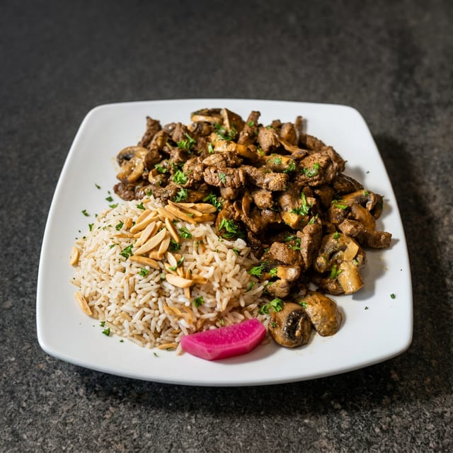 Meat & Mushroom App.