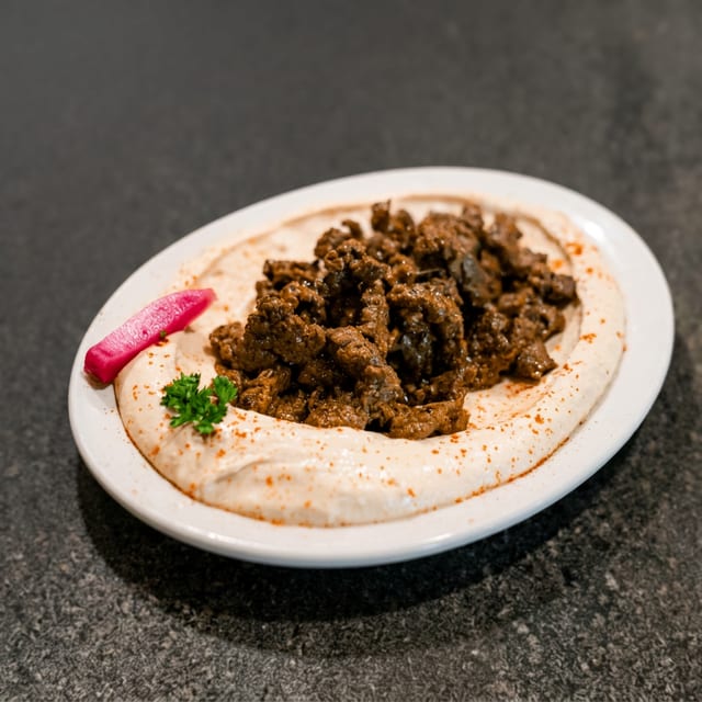 Meat & Hummus.
