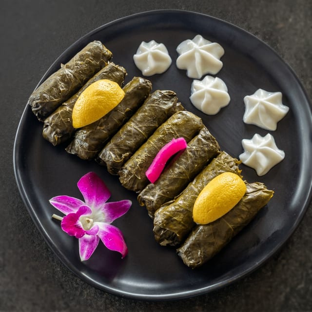 Grape Leaves.