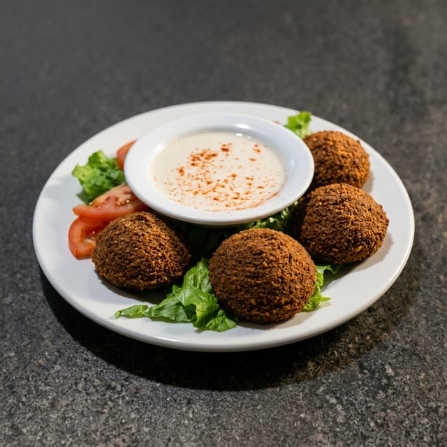 Falafel Plate.