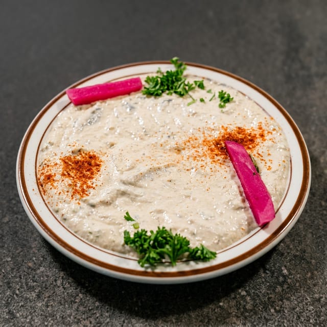 Baba Ghanooj.