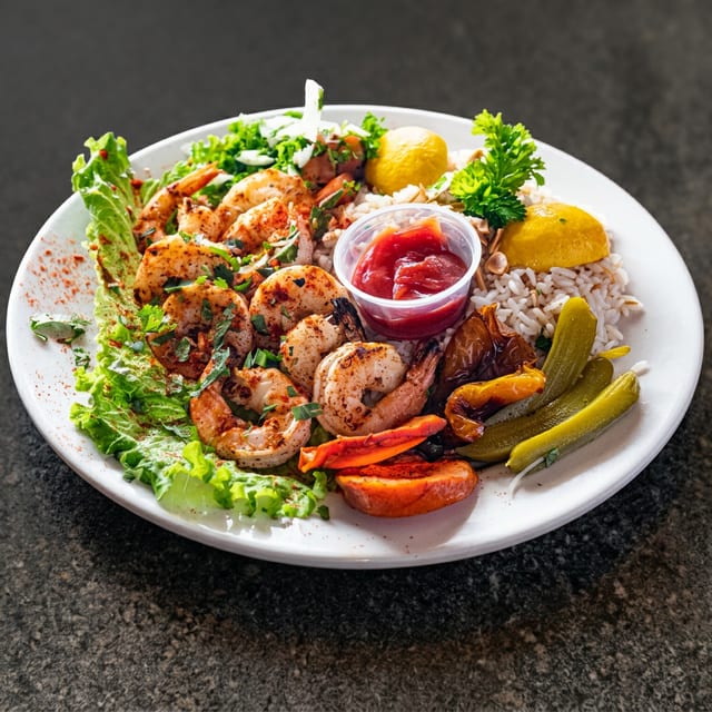 Shish Shrimp (Kabob).