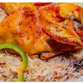 Half Chicken Mandi
